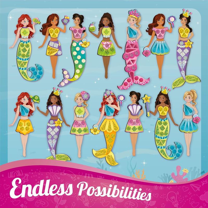 Magnetic Mermaid Dress-Up Set