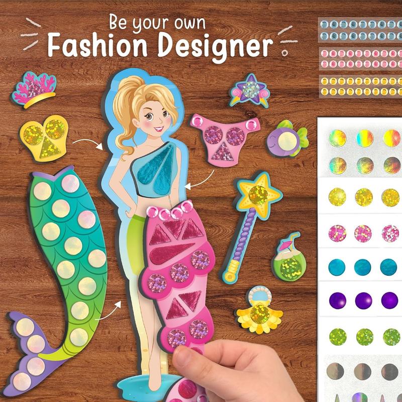 Magnetic Mermaid Dress-Up Set