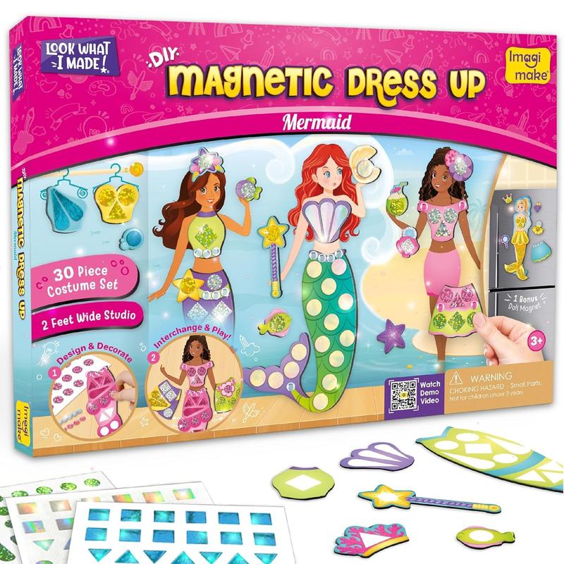 Magnetic Mermaid Dress-Up Set